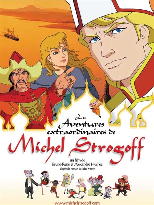 Les Aventures extraordinaires de Michel Strogoff : Affiche Bruno-René Huchez