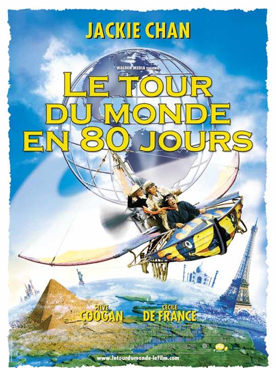 Le Tour du monde en 80 jours : Affiche Frank Coraci