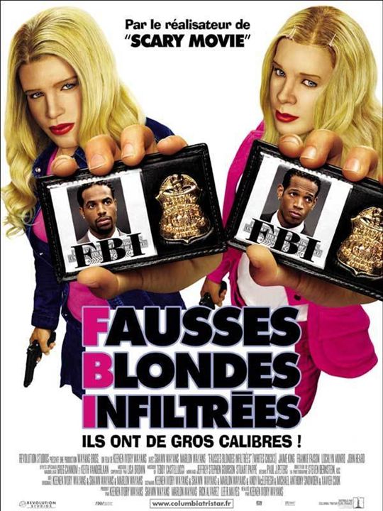F.B.I. Fausses Blondes Infiltrées : Affiche Keenen Ivory Wayans, Shawn Wayans
