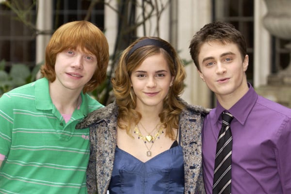 Harry Potter et la Coupe de Feu : Photo Daniel Radcliffe, Emma Watson, Rupert Grint