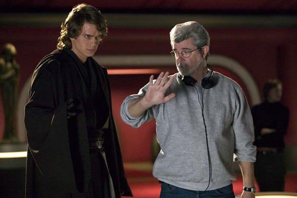 Star Wars : Episode III - La Revanche des Sith : Photo George Lucas, Hayden Christensen
