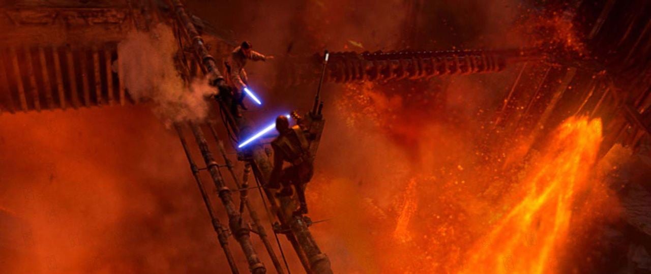Star Wars : Episode III - La Revanche des Sith : Photo Ewan McGregor, Hayden Christensen