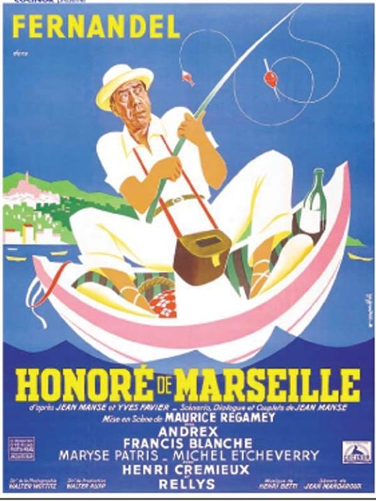 Honoré de Marseille : Affiche Maurice Regamey