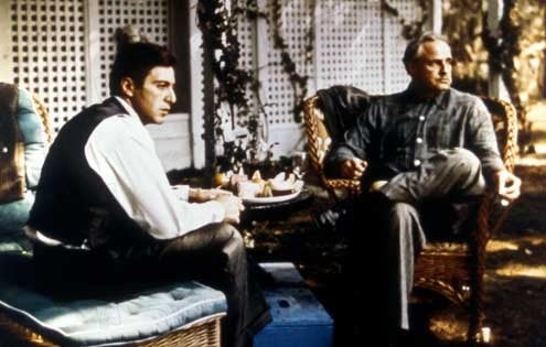 Le Parrain : Photo Marlon Brando, Al Pacino, Francis Ford Coppola