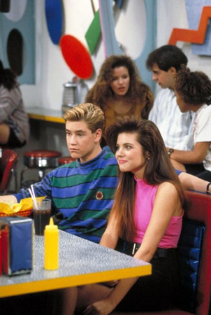 Photo Mark-Paul Gosselaar, Tiffani Thiessen