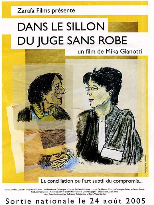 Dans le sillon du juge sans robe : Affiche Mika Gianotti