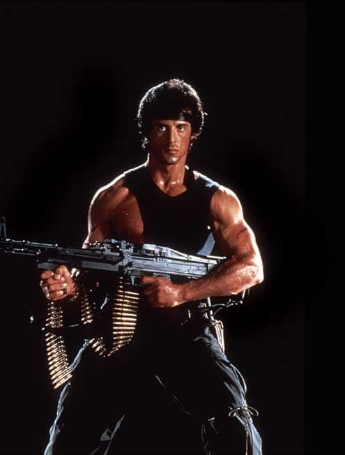 Rambo II : la mission : Photo George Pan Cosmatos, Sylvester Stallone