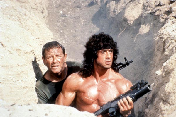 Rambo III : Photo Peter MacDonald, Sylvester Stallone, Richard Crenna