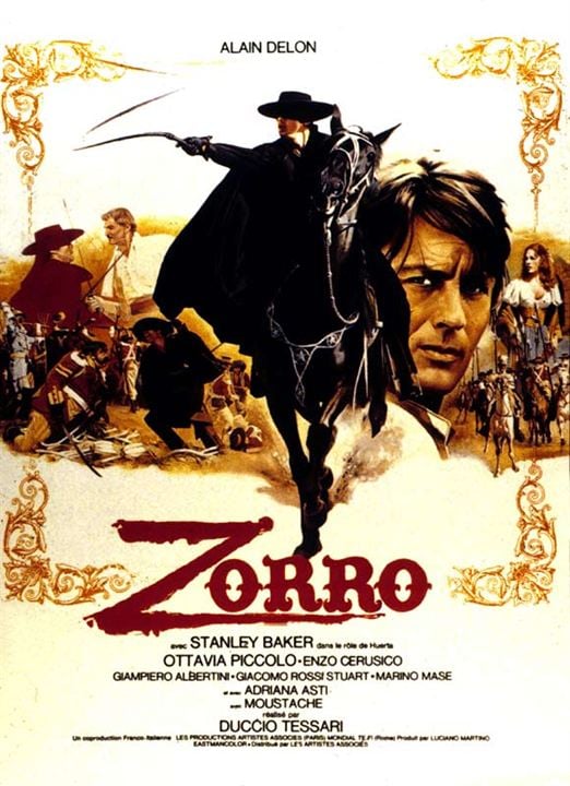 Zorro : Affiche Duccio Tessari