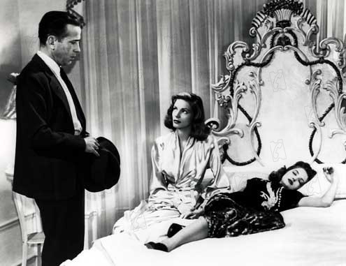 Le Grand sommeil : Photo Howard Hawks, Martha Vickers, Lauren Bacall, Humphrey Bogart