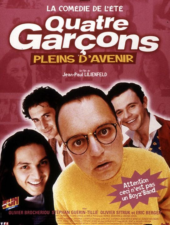 Quatre garçons pleins d'avenir : Affiche