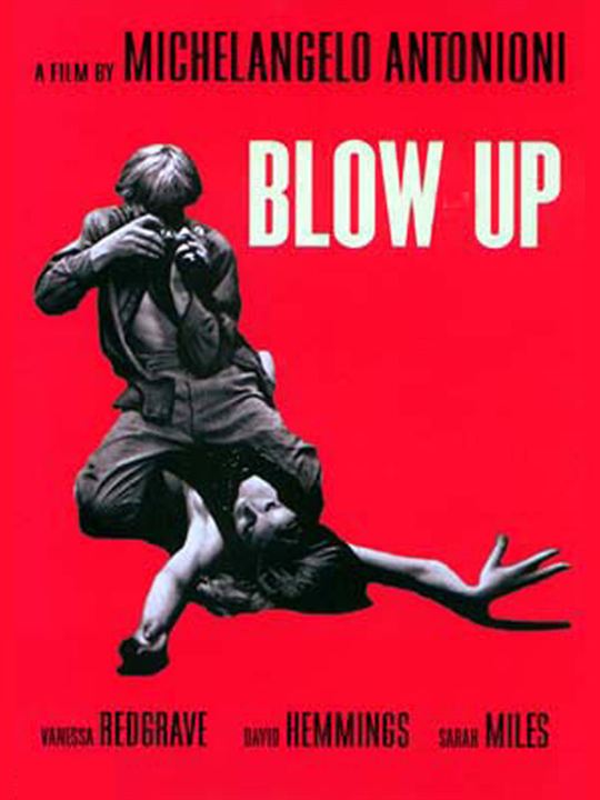 Blow Up : Affiche Michelangelo Antonioni, David Hemmings