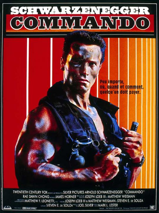 Commando : Affiche Mark L. Lester