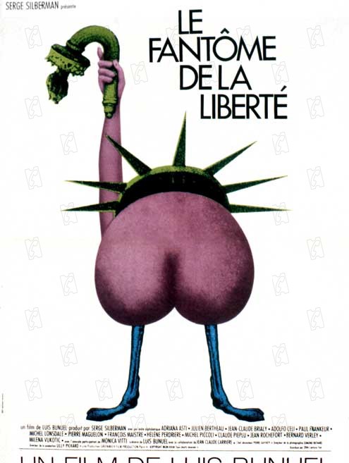 Le fantôme de la liberté : Affiche Luis Buñuel