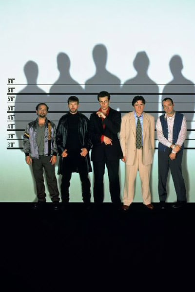 Usual Suspects : Photo Kevin Pollak, Kevin Spacey, Stephen Baldwin, Benicio Del Toro, Gabriel Byrne