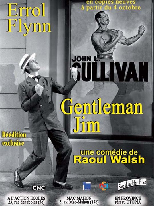 Gentleman Jim : Affiche Raoul Walsh