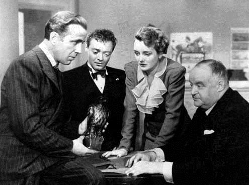 Le Faucon maltais : Photo Humphrey Bogart, Peter Lorre, Sydney Greenstreet, John Huston, Mary Astor