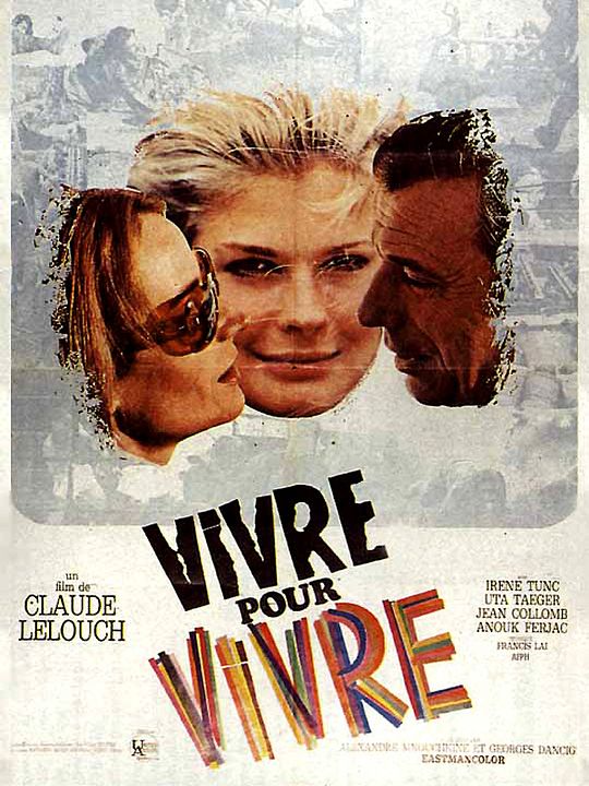 Vivre Pour Vivre : Affiche