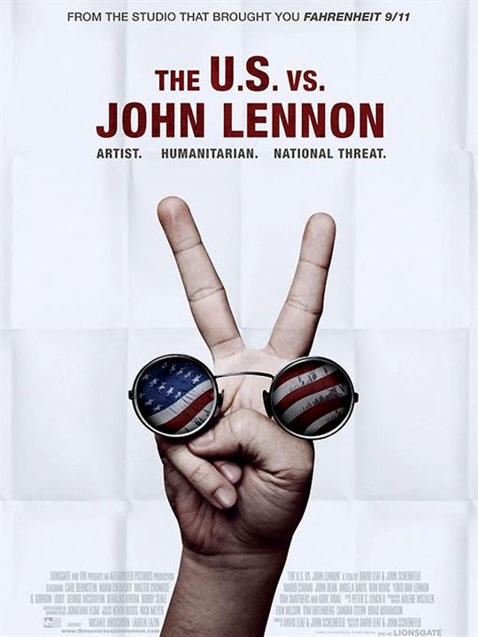 Les U.S.A. contre John Lennon : Affiche David Leaf, John Scheinfeld