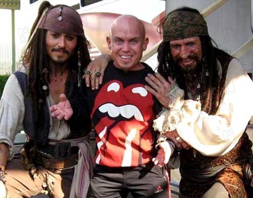 Pirates des Caraïbes : Jusqu'au Bout du Monde : Photo Gore Verbinski, Johnny Depp, Keith Richards