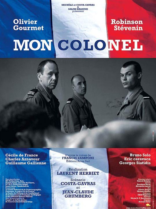 Mon colonel : Affiche Robinson Stévenin, Laurent Herbiet