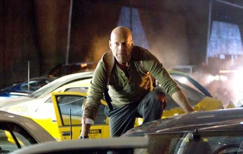 Die Hard 4 - retour en enfer : Photo Bruce Willis, Len Wiseman