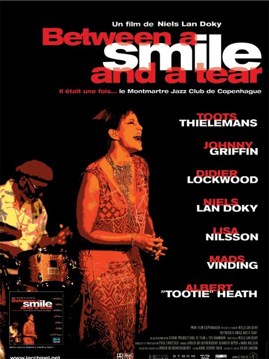 Between a Smile and a Tear : Il était une fois le Montmartre Jazz Club de Copenhague : Affiche Niels Lan Doky