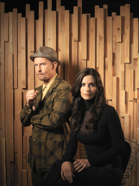 Photo Courteney Cox, Ian Hart