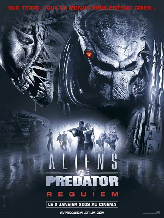 Aliens vs. Predator - Requiem : Affiche Greg Strause, Colin Strause