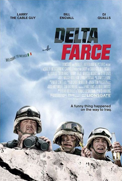 Delta Farce : Affiche C.B. Harding, Larry The Cable Guy, DJ Qualls, Bill Engvall