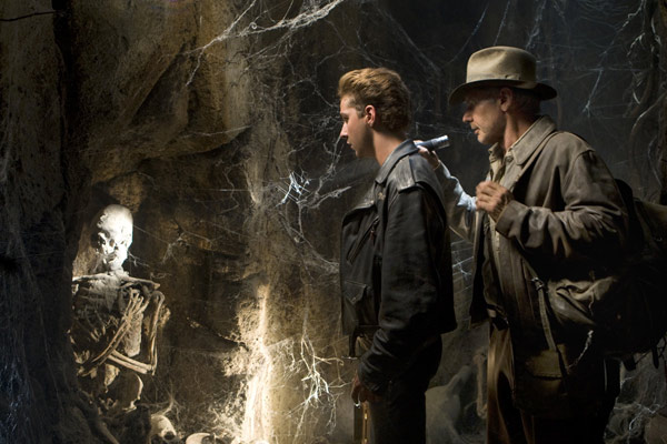 Indiana Jones et le Royaume du Crâne de Cristal : Photo Harrison Ford, Shia LaBeouf