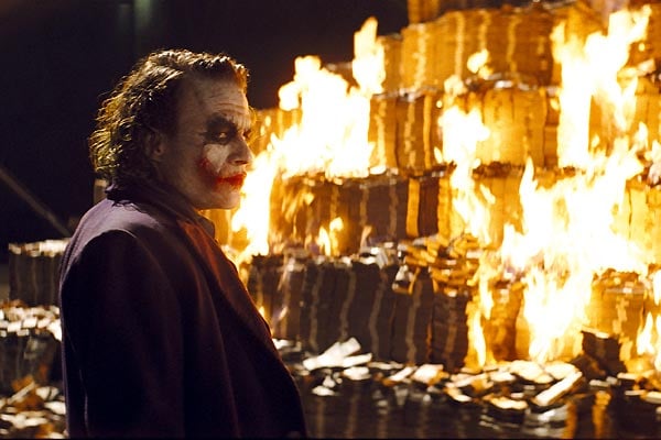 The Dark Knight, Le Chevalier Noir : Photo Heath Ledger