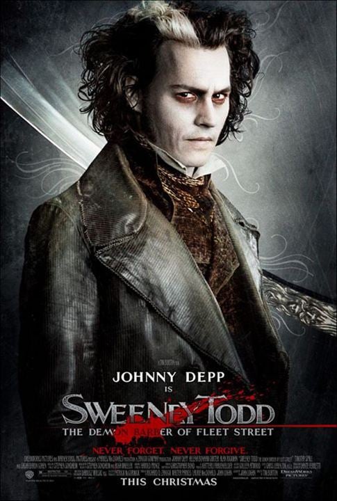 Sweeney Todd, le diabolique barbier de Fleet Street : Affiche