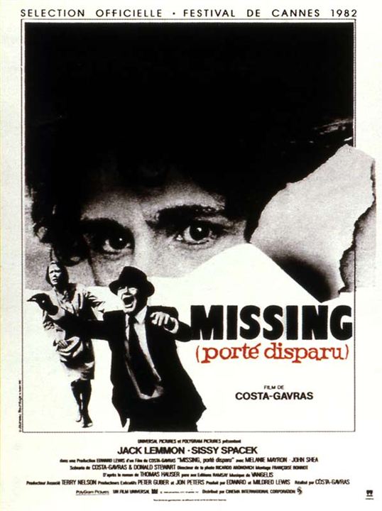 Missing (Porté disparu) : Affiche Sissy Spacek