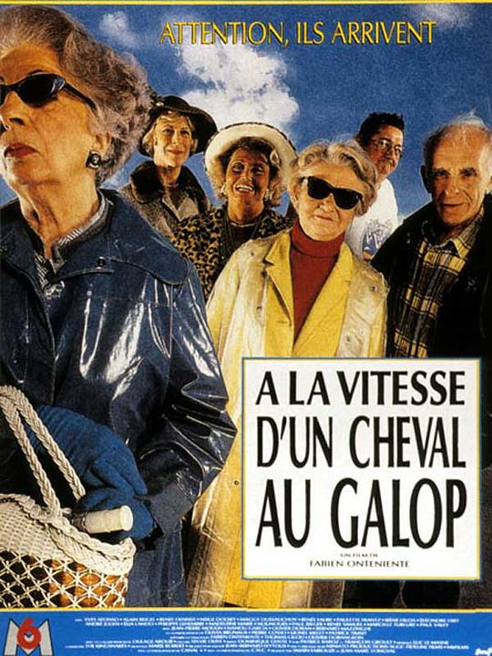 A la vitesse d'un cheval au galop : Affiche