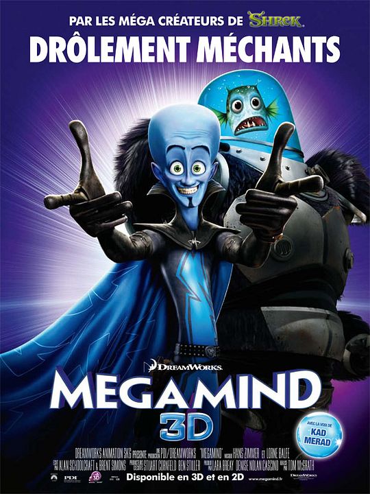 Megamind : Affiche