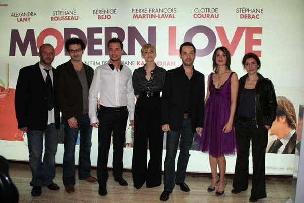 Modern Love : Photo Stéphane Rousseau, Clotilde Courau, Stéphane Debac, Bérénice Bejo, Stéphane Kazandjian, Pierre-François Martin-Laval