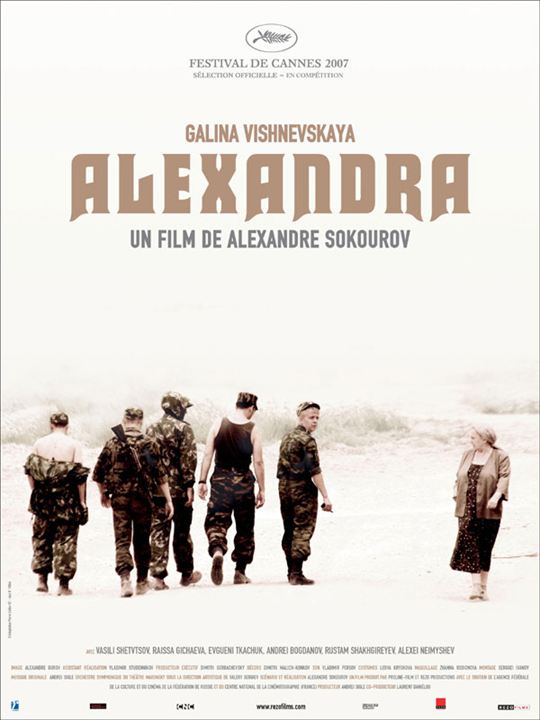 Alexandra : Affiche Galina Vishhnevskaya, Alexandre Sokourov
