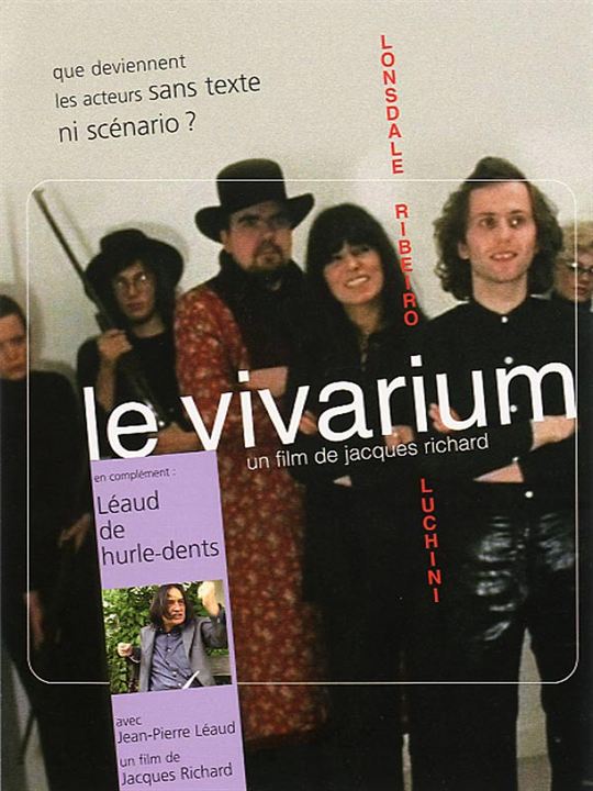 Le Vivarium : Affiche Catherine Ribeiro, Michael Lonsdale, Jacques Richard