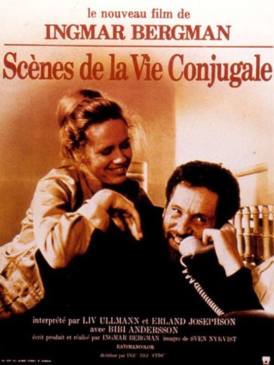 Scènes de la vie conjugale : Affiche Ingmar Bergman, Erland Josephson