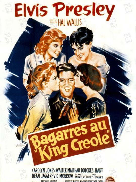 Bagarres au King Creole : Affiche