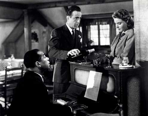 Casablanca : Photo Ingrid Bergman, Michael Curtiz, Dooley Wilson, Humphrey Bogart