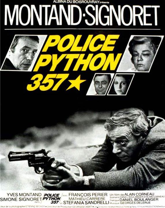 Police Python 357 : Affiche Yves Montand, Alain Corneau