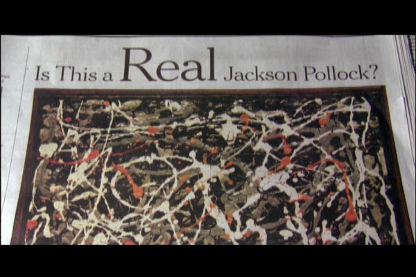 C'est qui ce #$&% Jackson Pollock ? : Photo Harry Moses