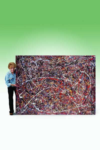 C'est qui ce #$&% Jackson Pollock ? : Photo Teri Horton, Harry Moses