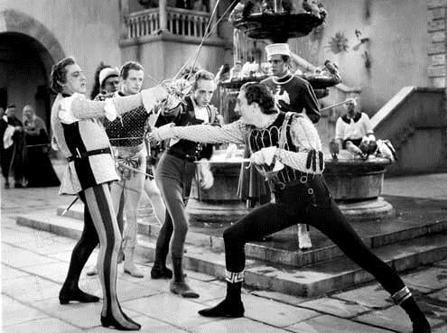 Roméo et Juliette : Photo George Cukor, Leslie Howard, Basil Rathbone, John Barrymore