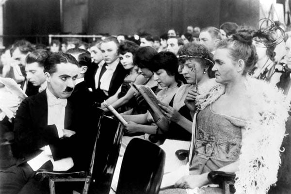 Charlot au music-hall : Photo Charles Chaplin