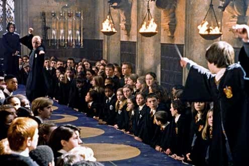 Harry Potter et la chambre des secrets : Photo Daniel Radcliffe, Chris Columbus, Tom Felton