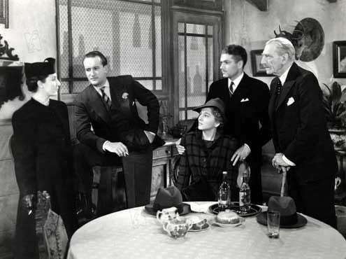 Rebecca : Photo C. Aubrey Smith, Dame Judith Anderson, George Sanders, Joan Fontaine, Laurence Olivier