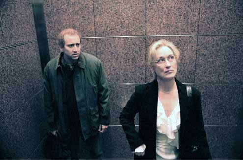 Adaptation. : Photo Spike Jonze, Nicolas Cage, Meryl Streep